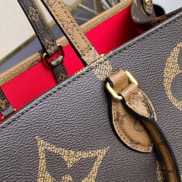Louis Vuitton Monogram Reverse Canvas GM/Large OnTheGo Tote Bag - Picture 6 of 9